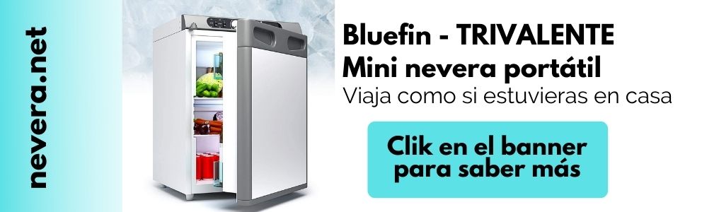 Bluefin Mini Nevera Congeladora Trivalente